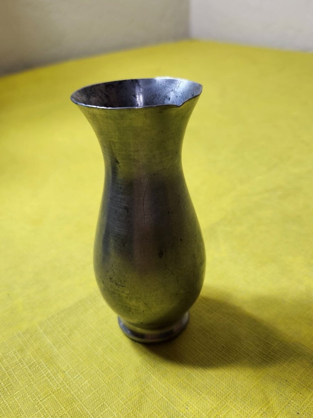 Vtg Royal Holland Daalderop Pewter Bud Vase